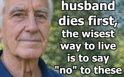 If your partner passes away first — Avoid these 5 mistakes to live peacefully and strongly after 60.