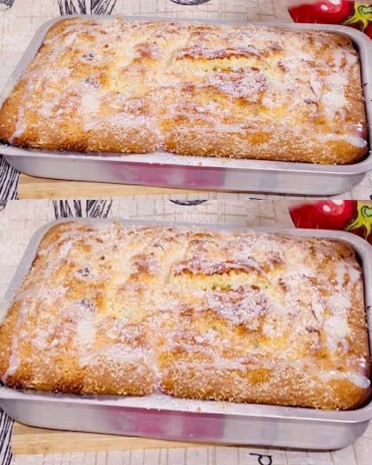 The famous cake my mom baked in the 80s and 90s: simple and delicious
