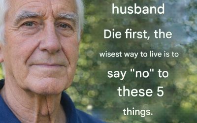 If your partner dies before you: Avoid these 5 mistakes to live peacefully and strongly after 60.