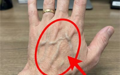 If you have visible veins, it means you are…