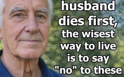 If your partner passes away first — 5 mistakes to avoid for a calmer, more peaceful life… See more ⬇️