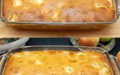 Soft & Spiced Apple Pie Cake