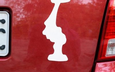 Why Drivers Display This Upside-Down Sticker on Their Cars
