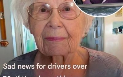 Seniors: Sad news for drivers over 70… Show more