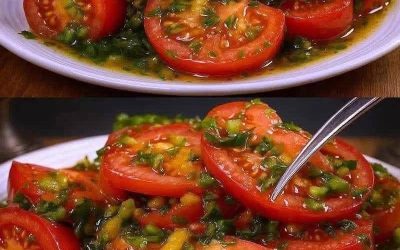 Magic Tomato Salad – A Fresh Burst of Flavor in Every Bite
