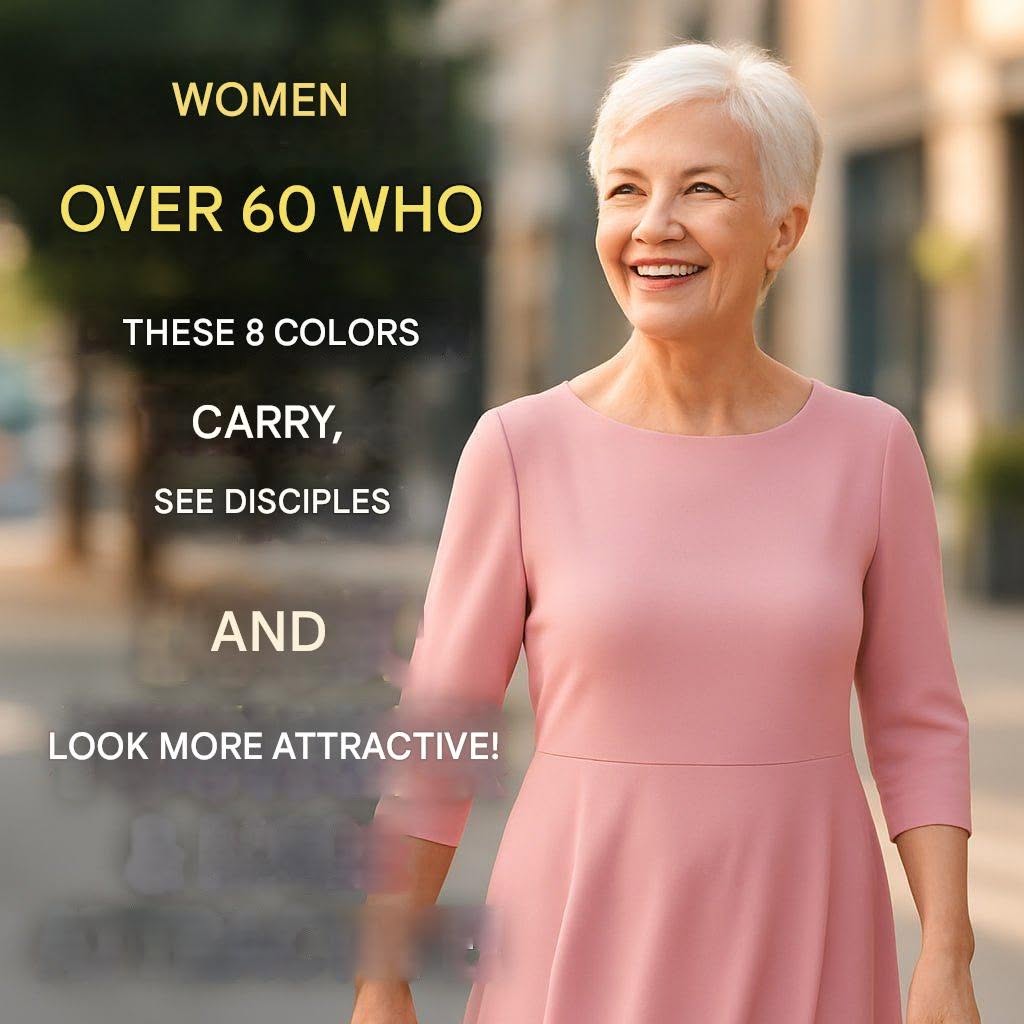 Women over 60: These 8 stylish colors will make you look and feel more radiant.