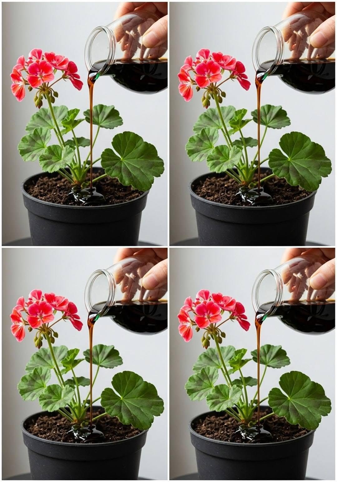 Do this and your geraniums will be able to bloom almost continuously for over a year.