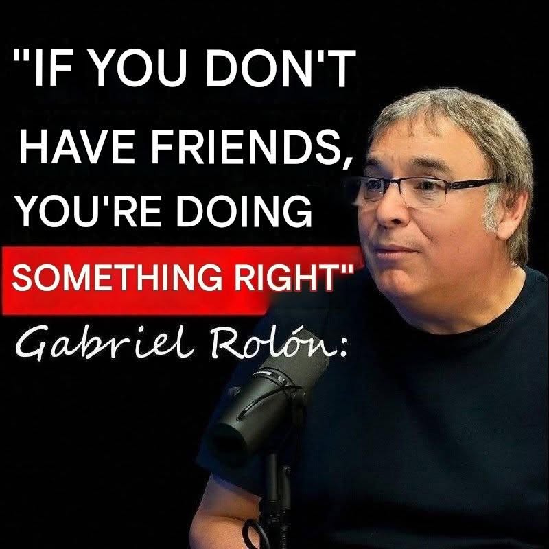 The lack of friends reveals something that almost no one understands.