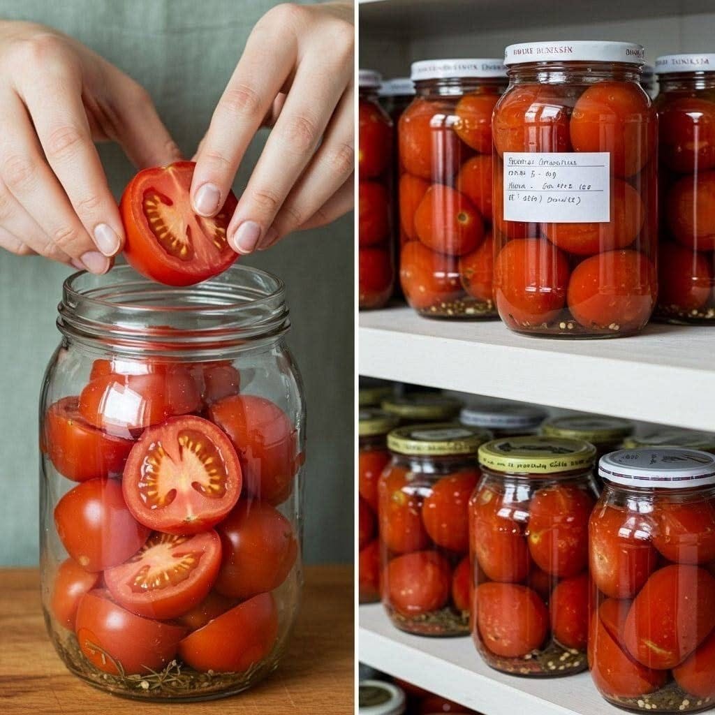 Fresh tomatoes for 2 years without vinegar: a reliable preservation method October 25, 2025 by admin