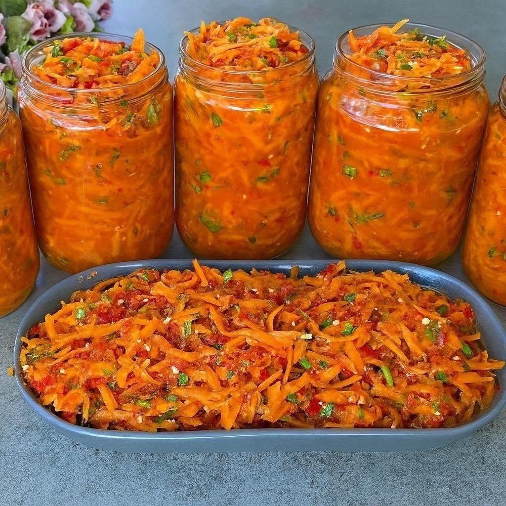 There’s no need to boil it. Everyone who tries it asks for the recipe. Even if you make 100 jars, it’s never enough. Incredibly delicious!