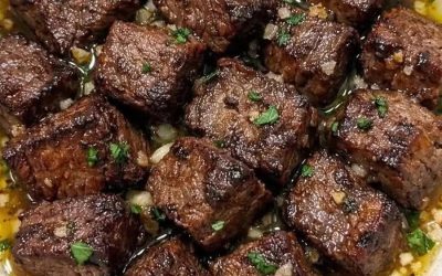 Ingredient Garlic Butter Steak Bites
