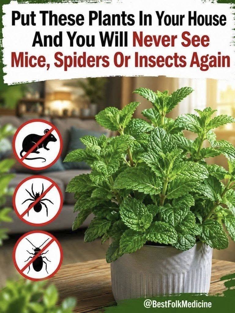 8 Plants that Help Repel Mice, Spiders & Other Insects