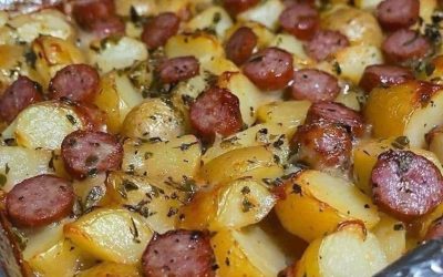 Smoked Sausage and Potato Bake