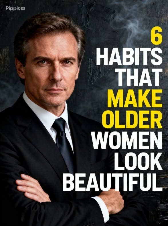 6 habits that make older women look beautiful.