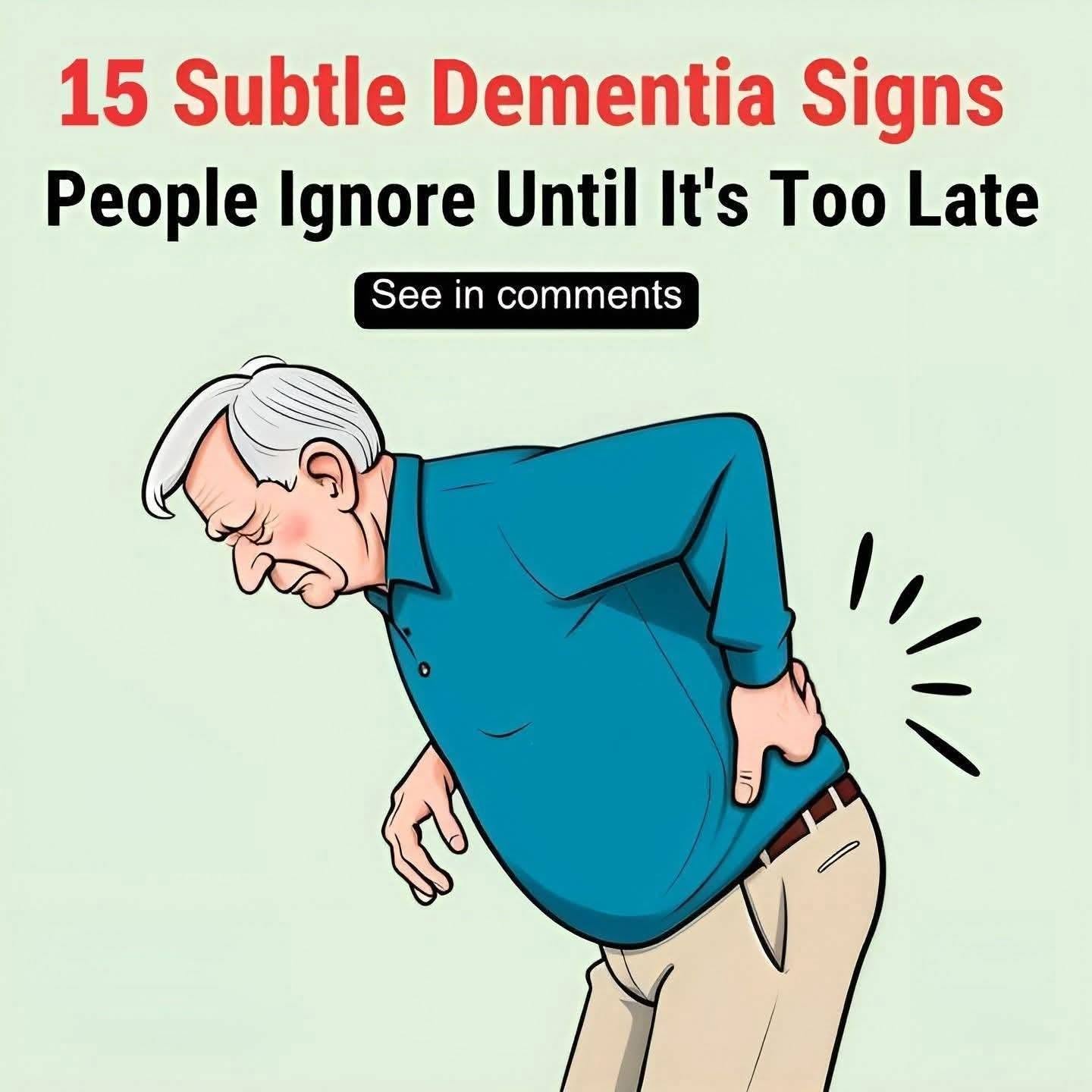 15 Subtle Dementia Signs People Ignore Until It’s Too Late