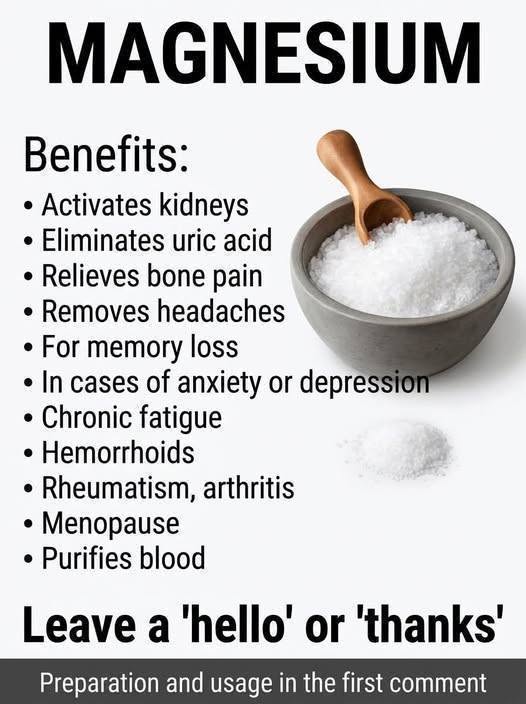Magnesium Chloride on an Empty Stomach: Benefits, Simple Recipe, and How to Take It Correctly