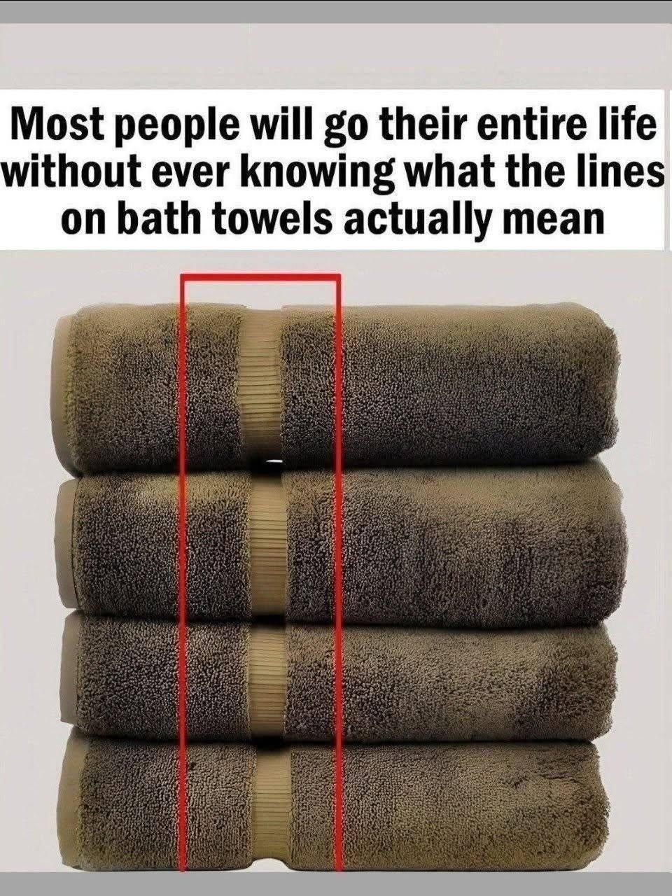 The Secret Code on Your Bath Towels: What Those Lines Actually Mean (And Why They Matter!)
