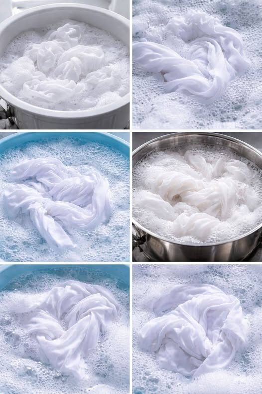 Laundry as white and pure as milk: you only need this ingredient……See more