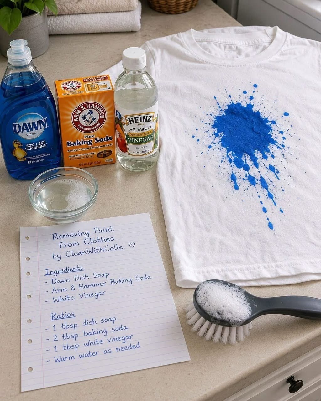 How to Remove Paint Stains from Clothes: Easy DIY Cleaning Guide