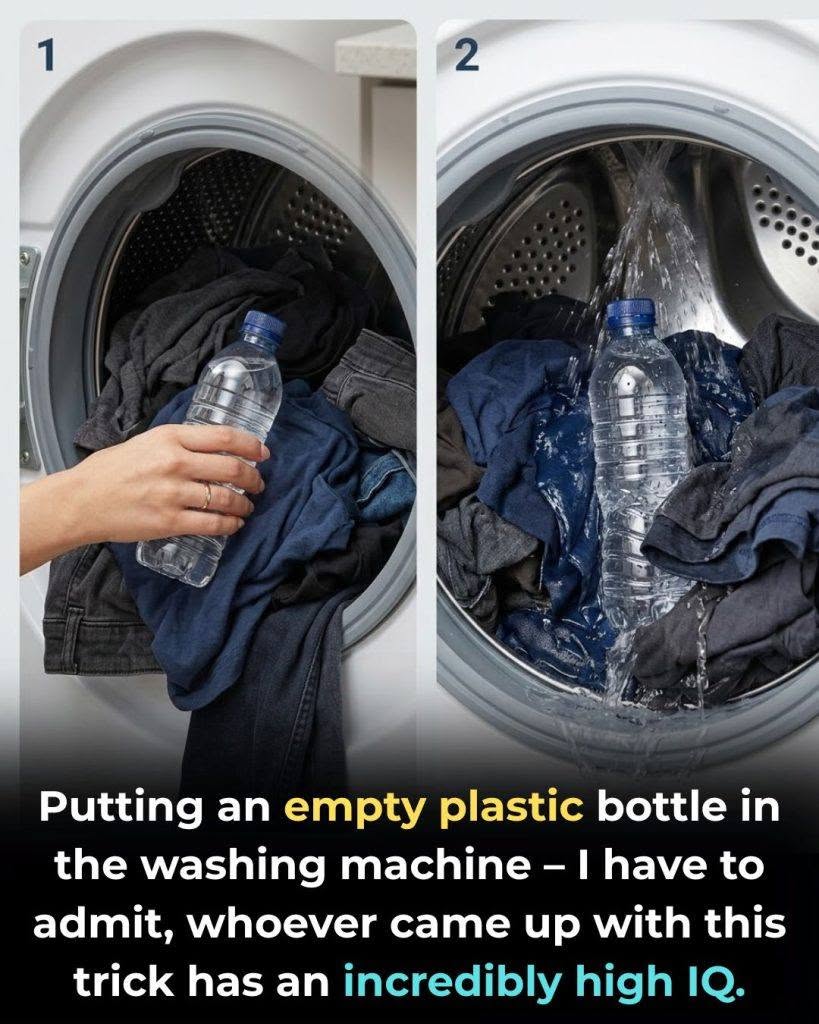 Put an Empty Plastic Bottle in the Washing Machine: The Simple Trick Most People Don’t Know