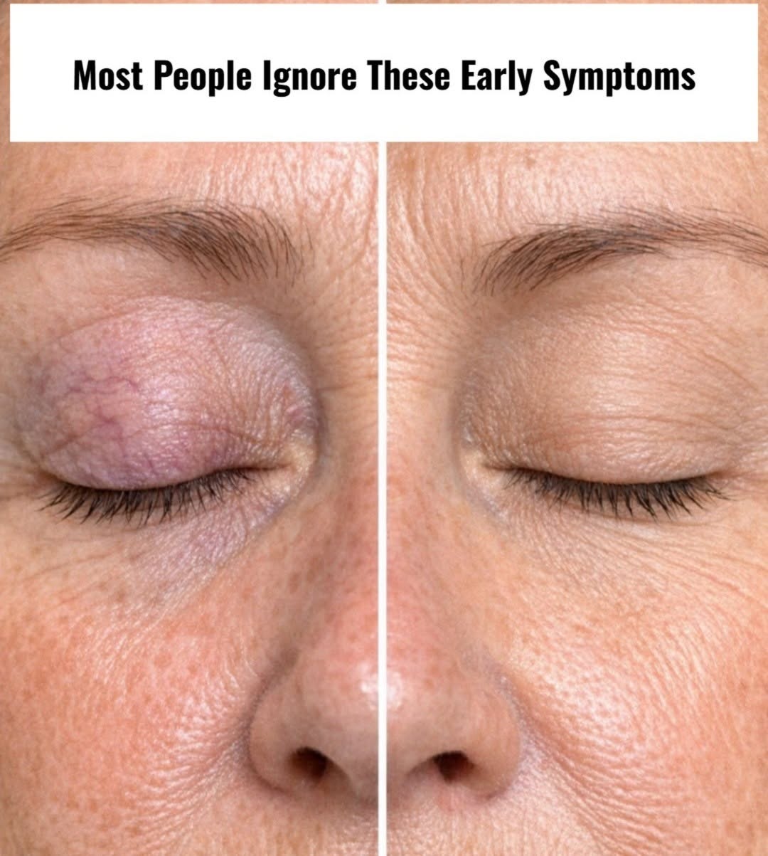 These are the first symptoms of a… See more