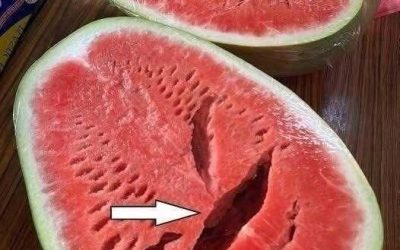 You Cut Open a Watermelon and Saw Cracks? Stop Eating It Immediately! Here’s What It Really Means