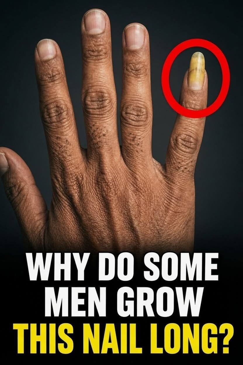 Why do some men grow this nail long?