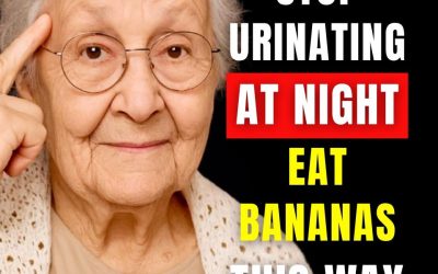 Stop urinating at night: eat bananas this way