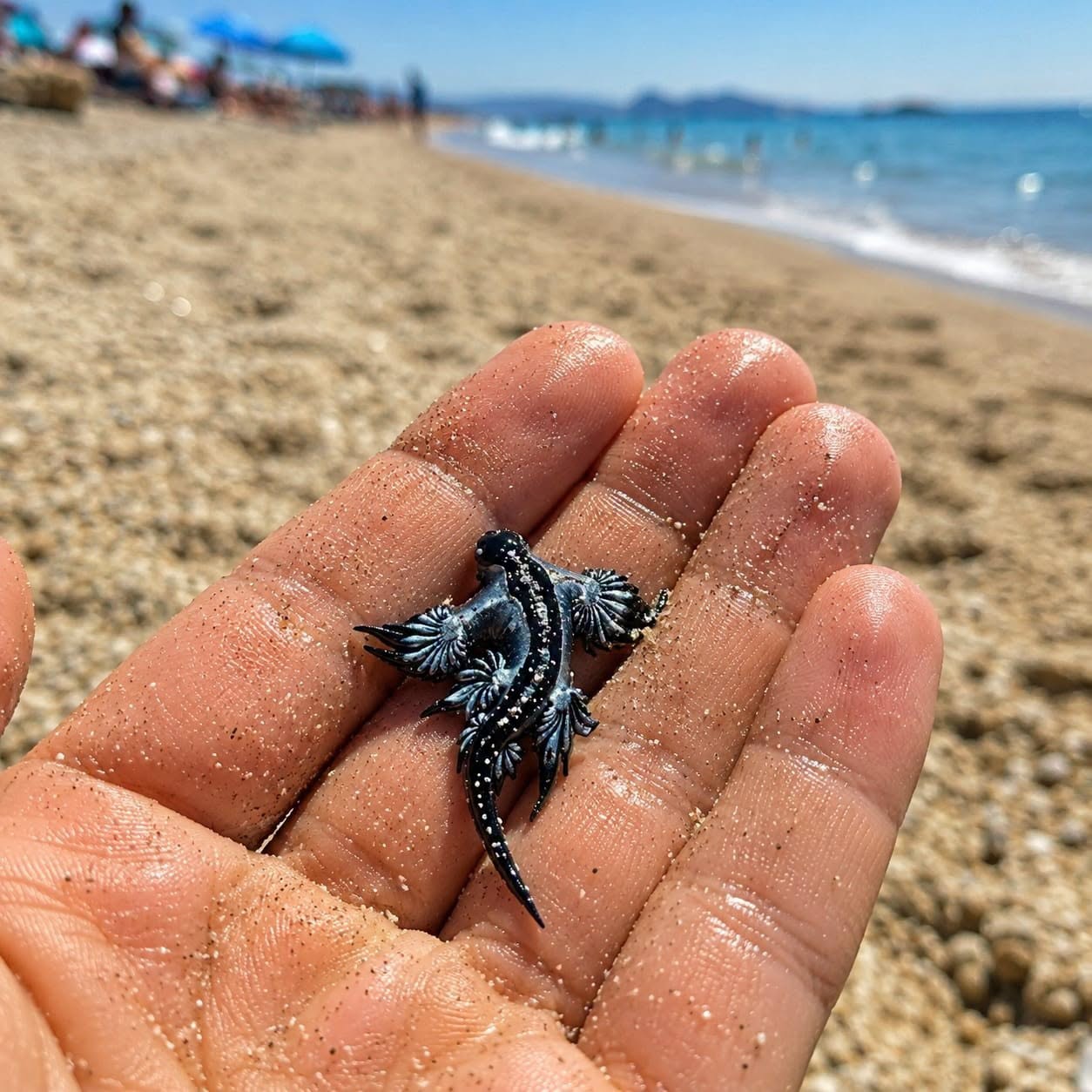 Beaches closed, blue dragon found in the sea: its target is mo…See More