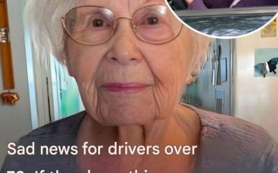 Seniors: Sad news for drivers over 70… Show morev