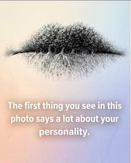 The First Thing You Notice in This Image Might Say Something About Your Perspective