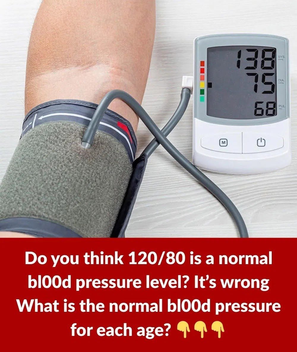 What Is The Normal Blood Pressure For Each Age
