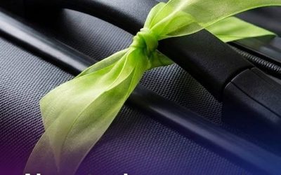 Airport passengers have been warned against attaching ribbons to their luggage